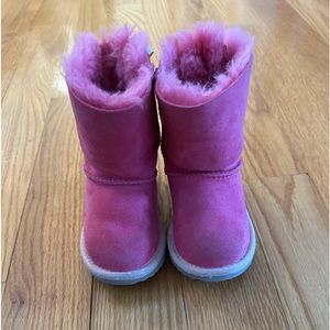 Ugg Boots with Bows on Back.